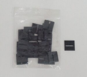 Citadel Base Quadrata con fessura in plastica 20mm - 20 Pezzi per Warhammer. GW Games Workshop