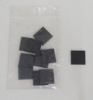 Citadel Base Quadrata in plastica 20mm - 10 Pezzi per Warhammer. Games Workshop