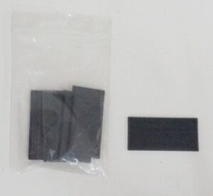 Citadel Base Rettangolare in plastica 50x20mm - 5 Pezzi per Warhammer. Games Workshop