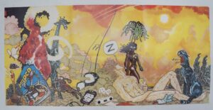 Poster di Andrea Pazienza e Michelangelo Romano. Anno 1984 - SOLO POSTER