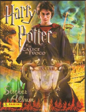 Album Figurine Harry Potter e il calice di fuoco. Panini. Presenti 138 figurine su 234