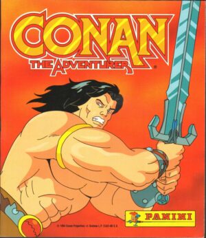Album Figurine Conan the adventurer. Panini. Completo