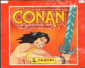Bustina Figurine Conan the adventurer. Panini