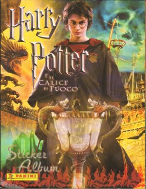Album Figurine Harry Potter e il calice di fuoco. Panini. Presenti 147 figurine su 234