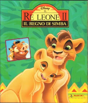Album Figurine Il Re Leone II. Il regno di Simba. Panini 1999