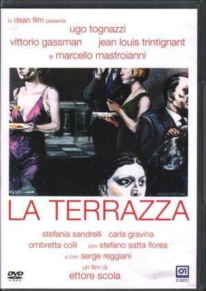 La Terrazza un film di Ettore Scola con Tognazzi, Gassman DVD Ita