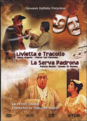 Giovanni Battista Pergolesi: Livietta e tracollo - La serva padrona DVD