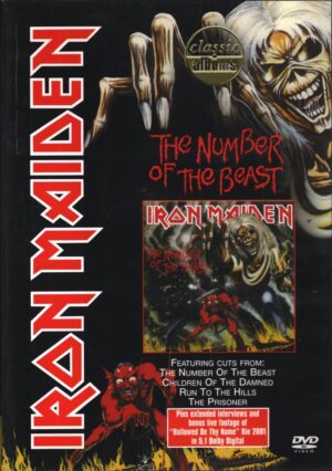 Iron Maiden - The number of the beast DVD. Inglese ENG