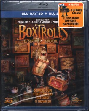 Boxtrolls - Le Scatole Magiche Blu-Ray + Blu-Ray 3D in Italiano