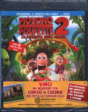 Piovono Polpette 2 Edizione 2 dischi Blu-Ray+Dvd. BLU-RAY in Italiano