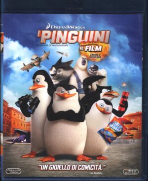 I Pinguini Di Madagascar - Il Film BLU-RAY in Italiano