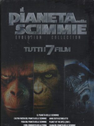 Il pianeta delle scimmie - Evolution Collection. Tutti i 7 Film. DVD in Italiano