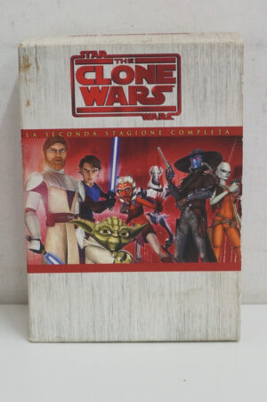Star wars The Clone Wars - Stagione 2 Completa (Episodi 1-22) (4 DVD) con Cofanetto - DVD in Italiano