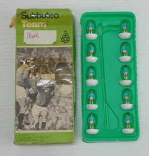 Subbuteo Table Soccer Team NAPOLI-LAZIO-BALLYMENA UNITED. Vintage - INCOMPLETO