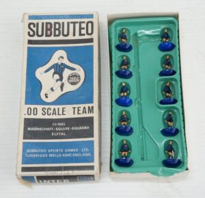 Subbuteo Table Soccer Team INTER .00 Scale Team. Vintage - INCOMPLETO