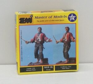 EMI Miniatures: Marinaio Pirata Caraibi 1720 MOF-56. Miniatura da Dipingere