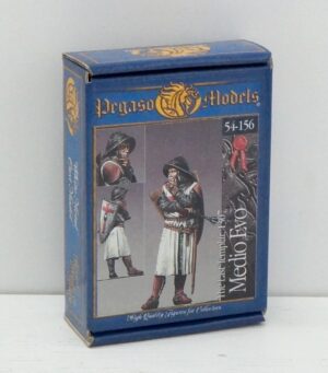 Pegaso Models: The Last Templar 1307 Medio Evo art. 54-156. Miniatura da Dipingere