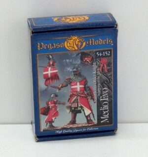 Pegaso Models: Saint John Order Knight Medio Evo art. 54-152. Miniatura da Dipingere
