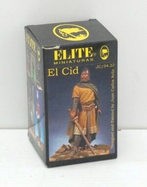 Elite Miniaturas: El Cid art. JC/54.22. Miniatura in Metallo da Dipingere