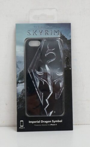 The Elder Scrolls V Skyrim Custodia Cover per iPhone 5. Imperial Dragon Symbol. Gaya Entertainment