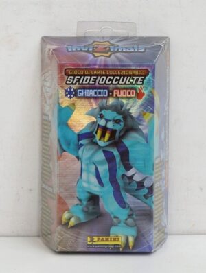 INVIZIMALS Gioco di Carte Collezionabili Nuova Alleanza GHIACCIO-FUOCO. Panini