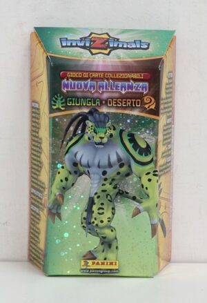 INVIZIMALS Gioco di Carte Collezionabili Nuova Alleanza GIUNGLA-DESERTO. Panini