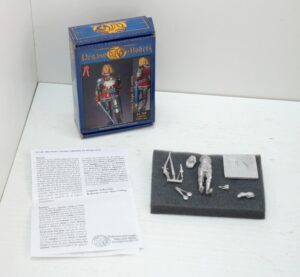 Pegaso Models - German Knight XIV Centuty art. 54-168 - NON COMPLETO - Miniatura da Dipingere