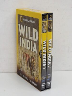 Wild India n. 2 DVD in Italiano con Cofanetto. National Geographic