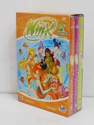 Winx Club Stagione - Serie 2 episodi 1-9 n. 3 Dvd Ita con Cofanetto