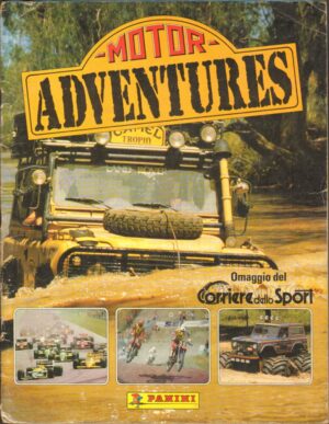 Album Figurine Motor Adventures. Completo Panini 1987