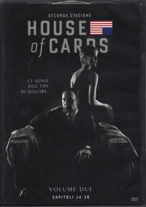 House of Cards. Stagione 2 Completa. (Episodi 1-13) (4 DVD). DVD in Italiano ed.