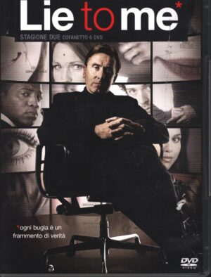 Lie To Me Stgione 2 Completa n. 6 DVD in Italiano