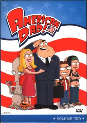 American Dad! Stagione 1 Completa (Episodi 1-7) (3 DVD)  con Cofanetto - DVD in Italiano