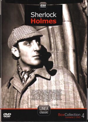 SHERLOCK HOLMES BOX COLLECTION 4 con n. 2 DVD con Cofanetto