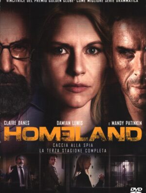 Homeland.Terza Stagione Completa 3 con 4 DVD in Italiano