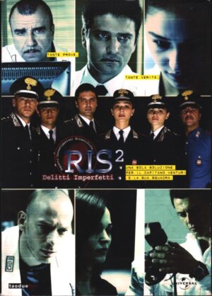 Ris 2 Delitti Imperfetti - Stagione 2 Completa (Episodi 1-16) (Box 4 DVD) DVD in Italiano