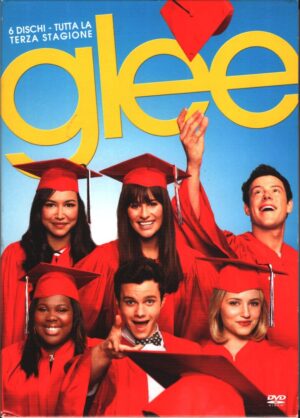 Glee - Terza Stagione 3 Completa (Episodi 1-22) (6 DVD) con Cofanetto - DVD in Italiano