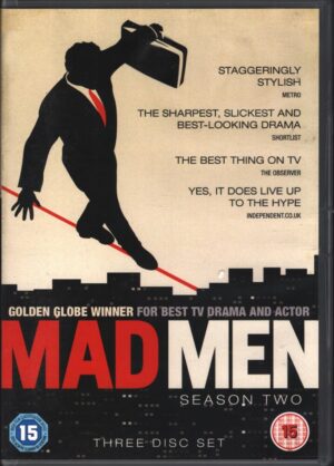 Mad Men Season 2. Edizione Regno Unito con n. 3 DVD in Inglese