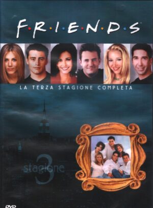 Friends Terza Stagione 3 Completa Box con n. 4 DVD in Italiano