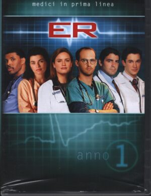 ER Medici in Prima Linea Anno 1 - Stagione 1 Completa (4 DVD) (Episodi 1-25) con Cofanetto - DVD in Italiano