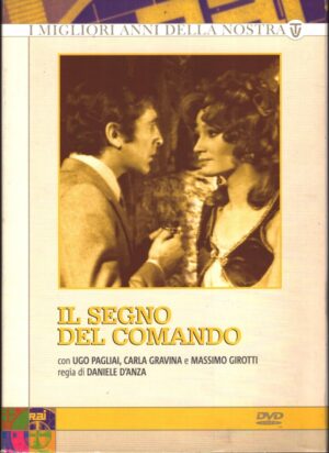 Il segno del comando - Miniserie TV Completa DVD RAI (Episodi 1-5) (Box 3 DVD) Sceneggiati Rai - Slipcase - DVD in Italiano
