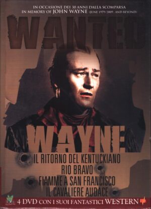 Wanted Wayne Box con n. 4 DVD in Italiano