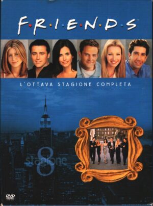 FRIENDS Ottava Stagione 8 Completa n. 4 DVD in Italiano