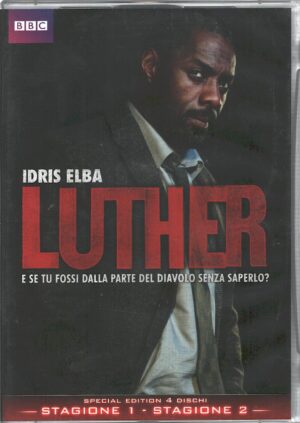 Luther - Stagione 1-2 Complete (Episodi 1-10) (Box 4 DVD) DVD in Italiano
