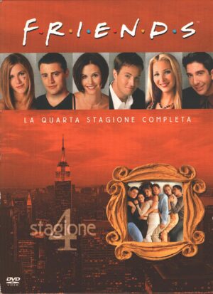 Friends - Stagione 4 Completa (Episodi 1-24) (4 DVD) con Cofanetto - DVD in Italiano