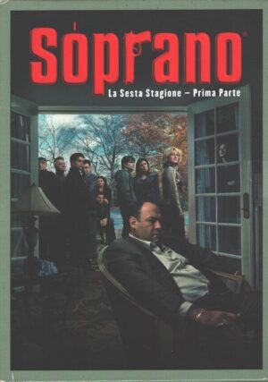 I soprano - Stagione 6 Parte Prima (Episodi 1-12) (4 DVD) con Cofanetto - DVD in Italiano