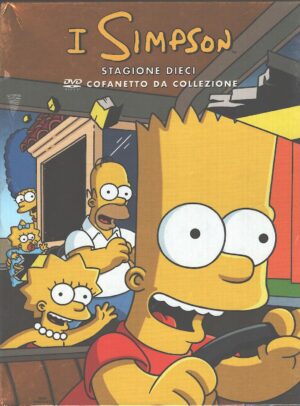(NA) I Simpson - Stagione 10 Completa (Episodi 1-25) (4 DVD) Cofanetto - DVD in Italiano