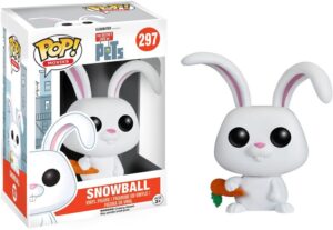 Funko Pop! The Secret Life of Pets-Snowball , Multicolore, 297 Action Figure Funko