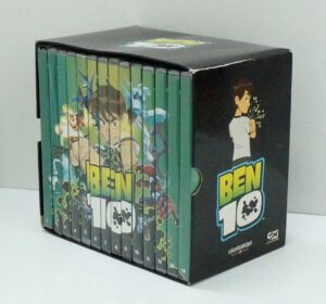 BEN 10 Stagioni 1-4 Complete Cofanetto con n. 14 DVD in Italiano. Editoriale