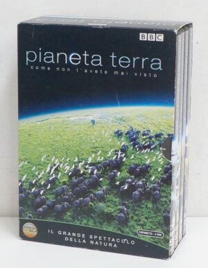 Pianeta Terra. Il Grande spettacolo della Natura (4 DVD) con Cofanetto. DVD in Italiano